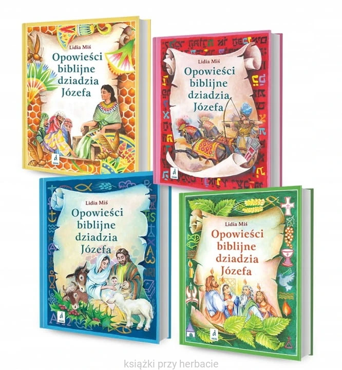 Pakiet. Opowieści biblijne dziadzia Józefa. Tomy 1-4_ 2_ksiegarniaksiazkiprzyherbacie.jpg