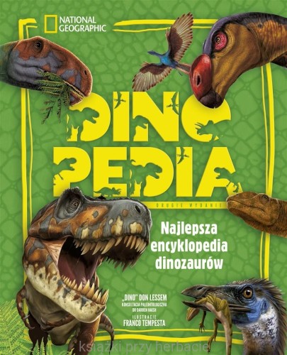 Dinopedia. Najlepsza encyklopedia dinozaurów_ksiegarniaksiazkiprzyherbacie.jpg