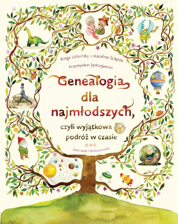 Genealogia dla najmłodszych, czyli wyjątkowa podróż w czasie_ksiegarniaksiazkiprzyherbacie.jpg