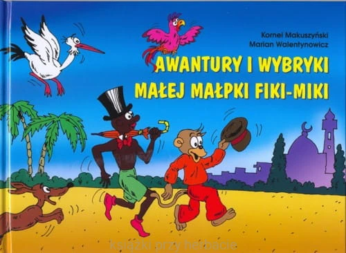 Awantury i wybryki małej małpki Fiki-Miki_makuszyński_ksiegarniaksiazkiprzyherbacie.jpg