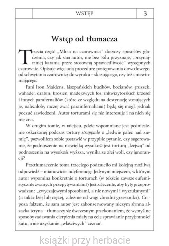 Młot na czarownice. TOM III- język współczesny_grafika 2_ksiegarniaksiazkiprzyherbacie.jpg