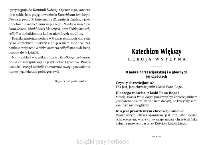 Katechizm Katolicki pochwalony i zalecony przez św. Piusa X 4_ksiegarniaksiazkiprzyherbacie.jpg