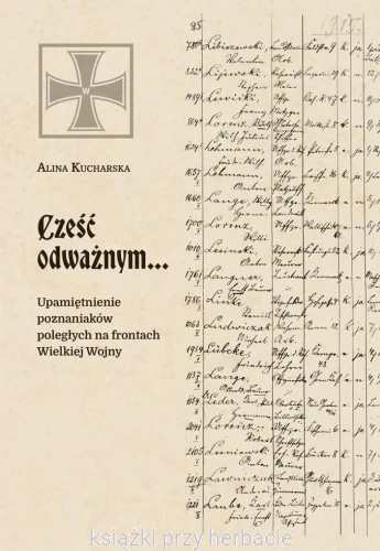 Cześć odważnym… Upamiętnienie poznaniaków poległych na frontach Wielkiej Wojny - Alina Kucharska_ksiegarniaksiazkiprzyherbacie.jpg