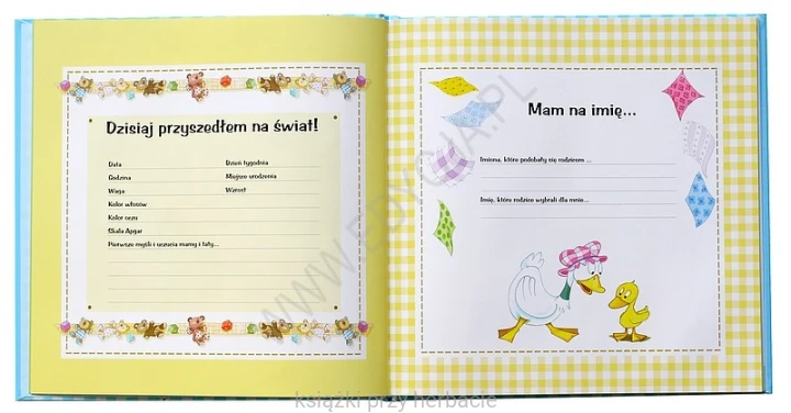 Pamiętnik syna. Pierwszy rok życia mojego dziecka 2_ksiegarniaksiazkiprzyherbacie.jpg