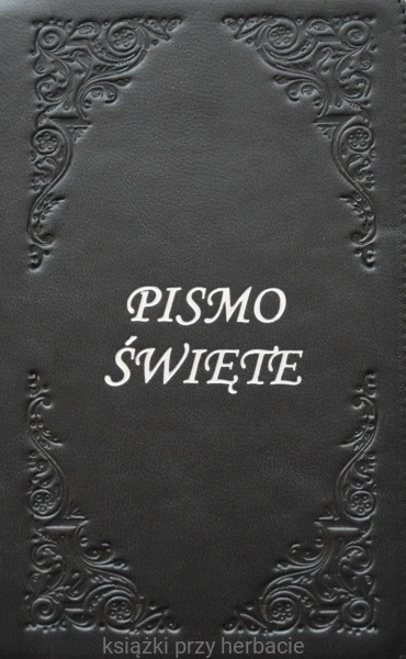 Biblia Tysiąclecia - Pismo Święte Starego i Nowego Testamentu_skórzany futerał_ksiegarniaksiazkiprzyherbacie.JPG