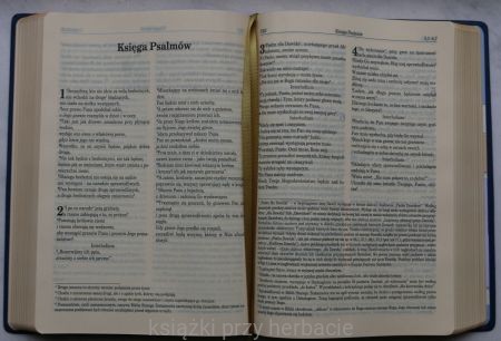 Biblia pierwszego Kościoła okładka PVC granatowa_ksiegarniaksiazkiprzyherbacie.jpg