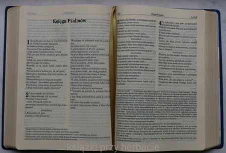 Biblia pierwszego Kościoła okładka PVC granatowa_ksiegarniaksiazkiprzyherbacie.jpg
