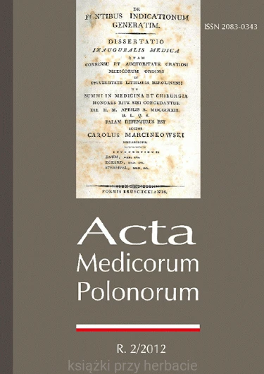 Acta Medicorum Polonorum R. 2 2012_ksiegarniaksiazkiprzyherbacie.gif