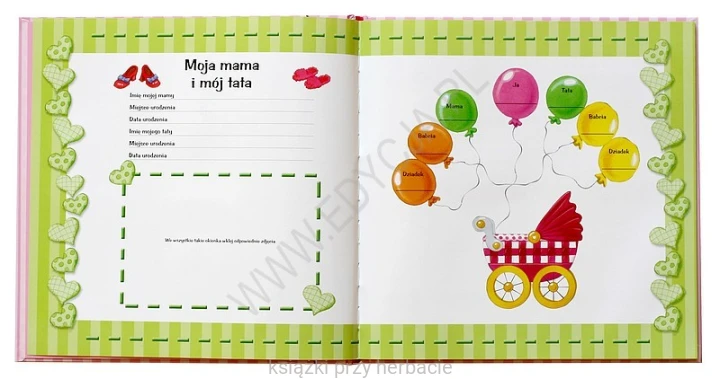 Pamiętnik córki. Pierwszy rok życia mojego dziecka 2_ksiegarniaksiazkiprzyherbacie.jpg