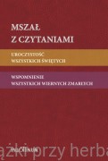 Mszał z czytaniami na Uroczystość Wszystkich Świętych i Wspomnienie wszystkich wiernych zmarłych, oraz Procesją na cmentarzu