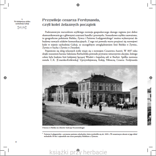 Galicja na torach, czyli kolejowa historia Podbeskidzia 2- Kachel Jacek_ksiegarniaksiazkiprzyherbacie.png